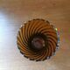 6 grands verres tubes vintage