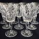 Set of 9 glasses of white wine in crystal of Saint Louis camargue model