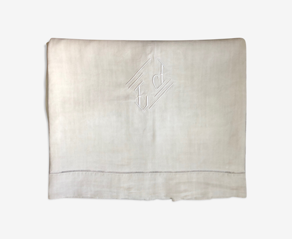 Drap monogramme lj