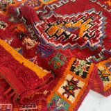Tapis berbère en laine fait main 521 x 156 cm