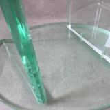 Table basse plexiglass vintage