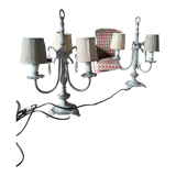 Paire de lampes chandeliers