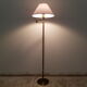 Vintage brass reading light