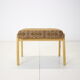 Mid-century wood stool or footstool/ton, 1966’s