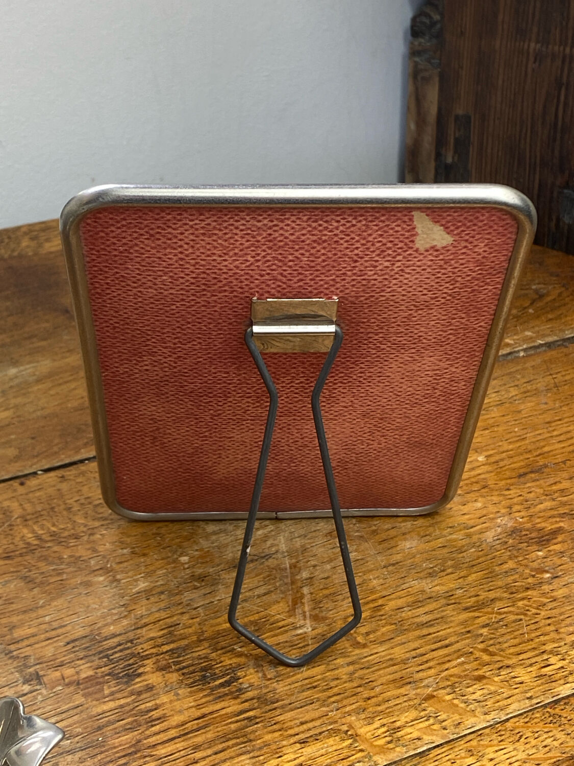 Silver-plated barber mirrors