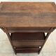 Vintage oak accent cabinet