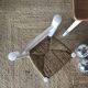 Small 50s straw chair revamped