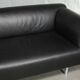 Cassina MET 250 sofa – Pierre Lissoni – 4 places – Black leather
