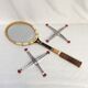 Vintage tennis racket signed