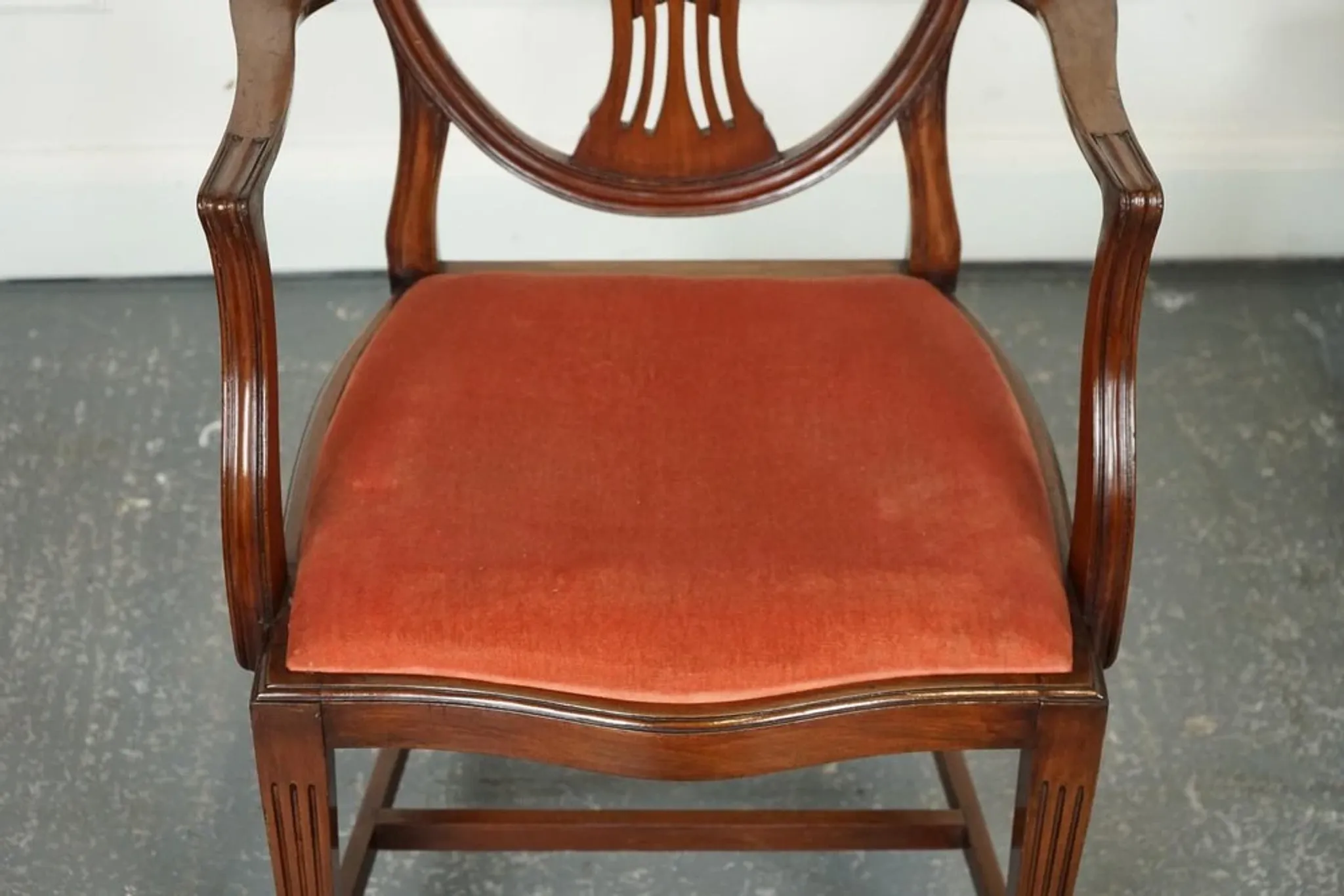 Victorian Hepplewhite Carver Chairs