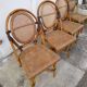 Chaises bistrot rotin