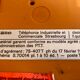 Vintage PTT Phone Telic t75 Orange from 1975