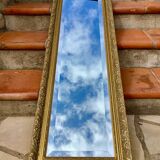 Napoleon III bevelled ice mirror 132x42cm