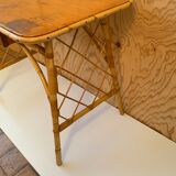 Rattan desk