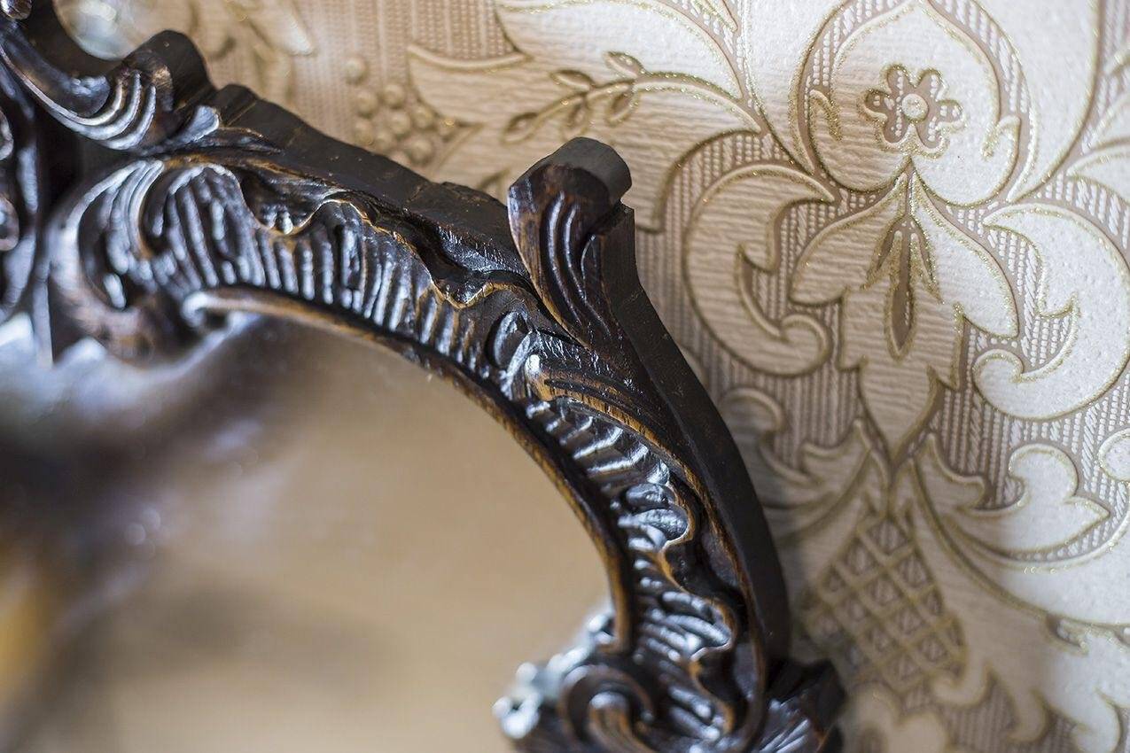 Neo-Rococo Frame Mirror, 1930s