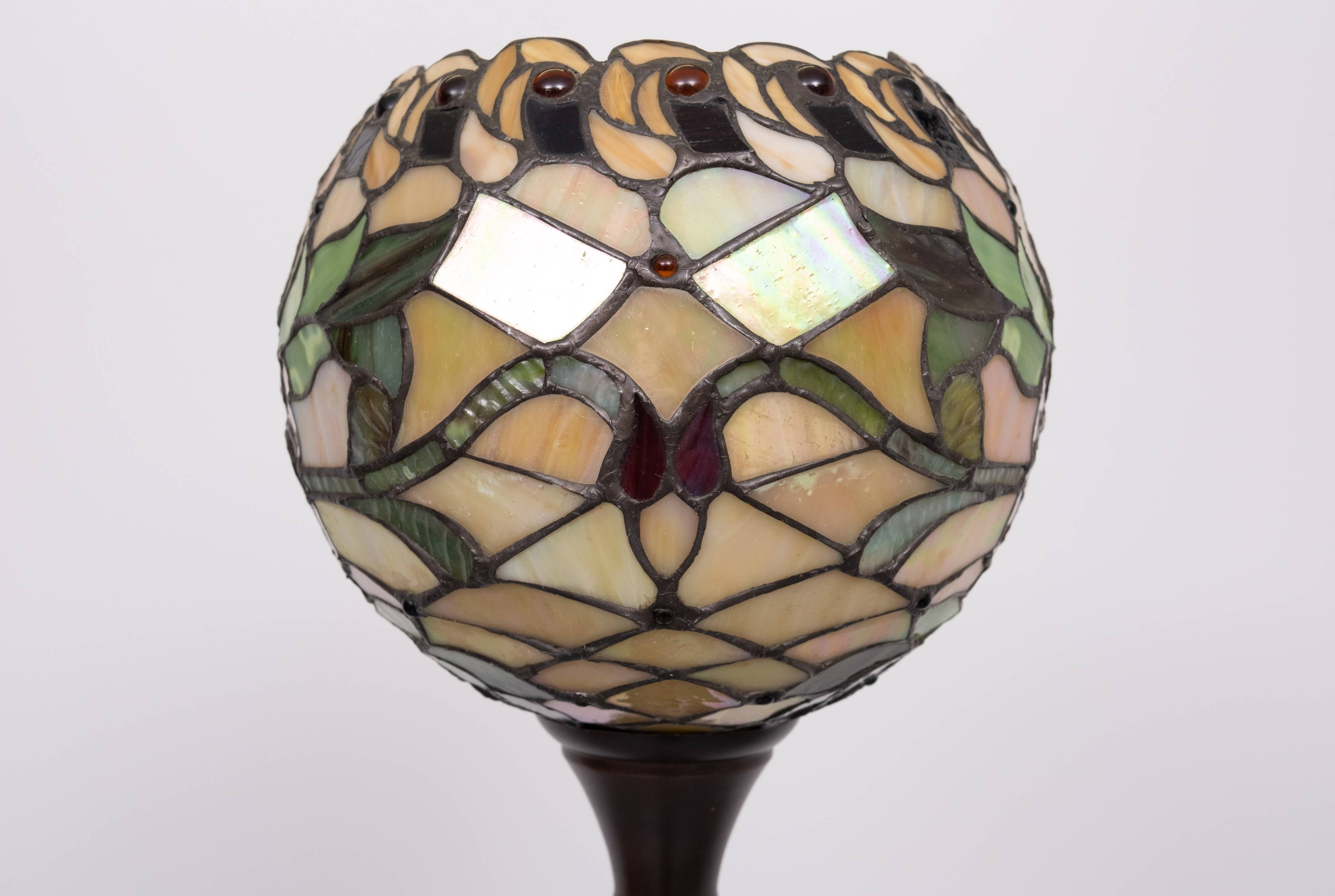 Tiffany & co style floor lamp 1990s France