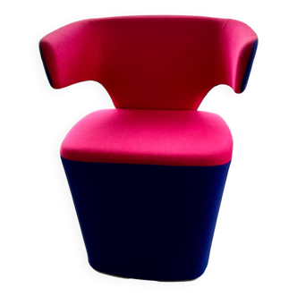Allermuir Bison armchair pink and blue