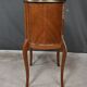 Small Kidney-Shaped Mahogany Chest of Drawers, Transition Style – Early 20th Century