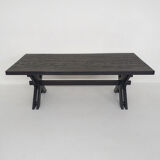 Large custom made dining table by Johannes Blesgen, Germany 1970's