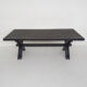 Large custom made dining table by Johannes Blesgen, Germany 1970's