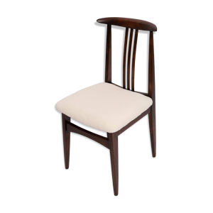 Chaise Mid-Century en - ivoire