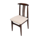 Chaise Mid-Century en Bouclé ivoire crème et bois de hêtre par M. Zielinski, Europe, 1960s