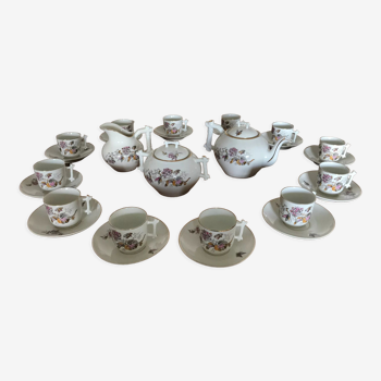 Porcelain coffee set