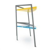 Corner table with two shelves, 1980s