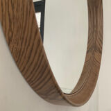 Vintage round mirror from the 70s