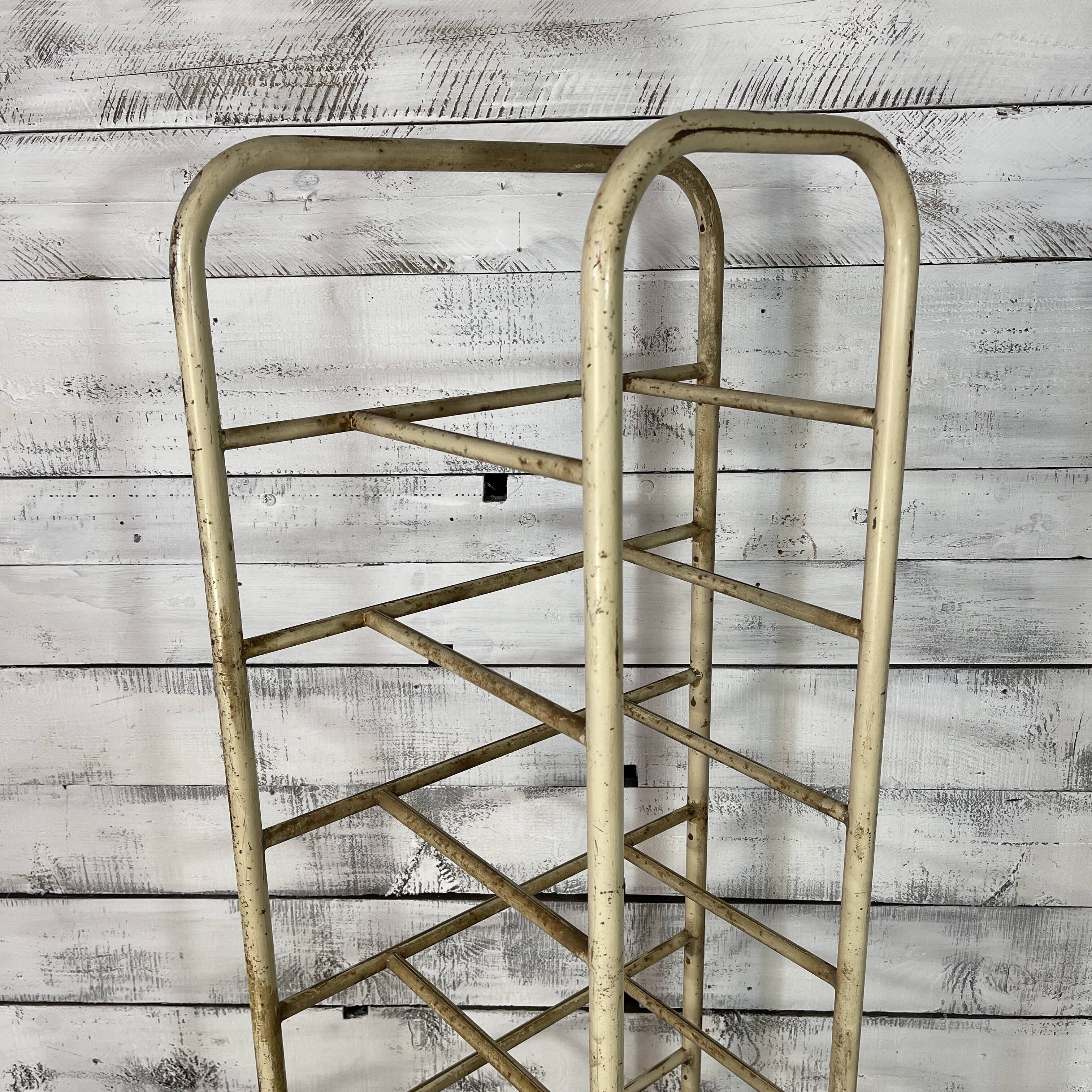 Vintage bakery shelf