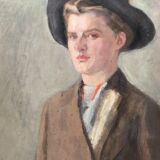 Portrait androgyne, iel , par Von Faber du Faur