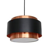 Lampe suspendue Saturn en cuivre Jo Hammerborg par Fog and Morup