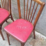 Paire de chaises bistrot Baumann
