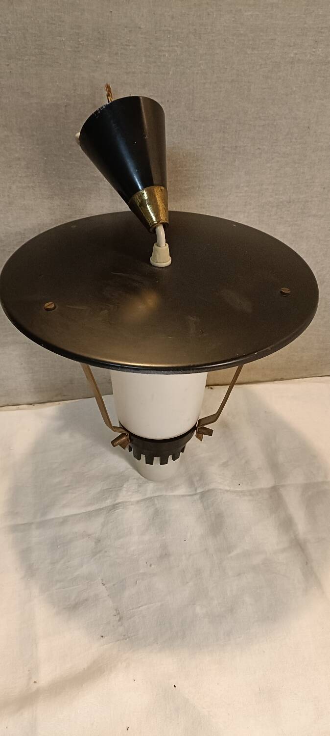 Vintage brass metal ceiling light 50'
