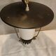 Vintage brass metal ceiling light 50'