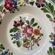 Set of 11 hollow plates in Sarreguemines earthenware, Rusticana model