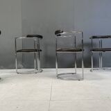 Post Modern dining chairs, set of 4 - 1980s