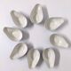 Set of 8 avocado-shaped ceramic bowls Bordalo Pinheiro Portugal