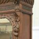 Vitrine 2 corps de style Louis XIII