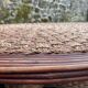 Coffee table and 3 rope stools from the 1970s.