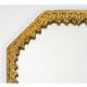 Miroir mural en bronze