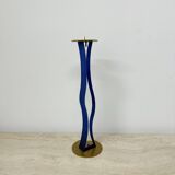 Lucite Cec Lepage style lucite candle stick , 1980s