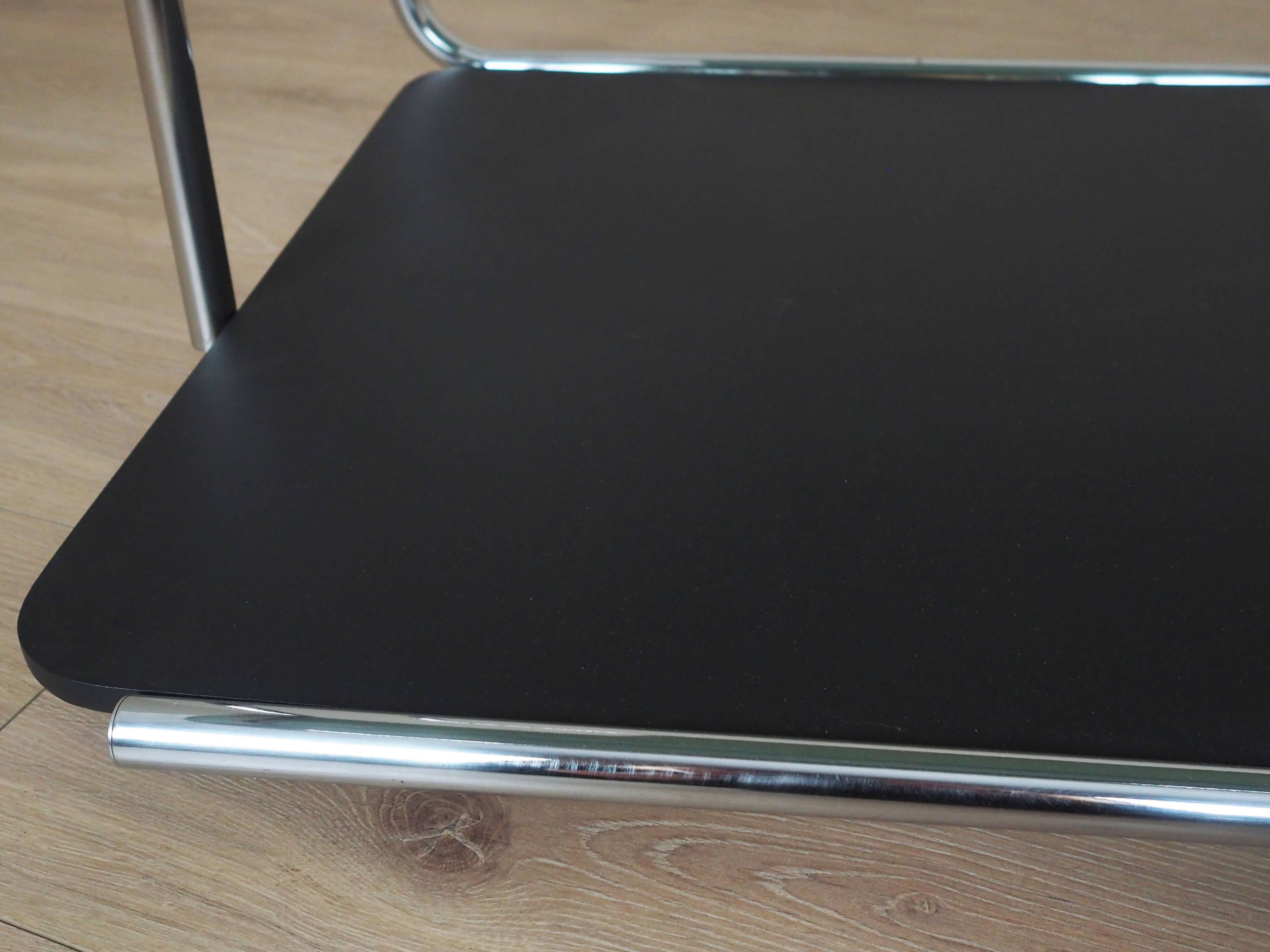 Table basse trolley, design italien, années 1980, production : Italie