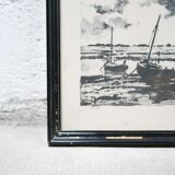 Lithograph artist's proof signed Paul Petit