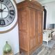Wardrobe, oak linen cupboard from 1920.