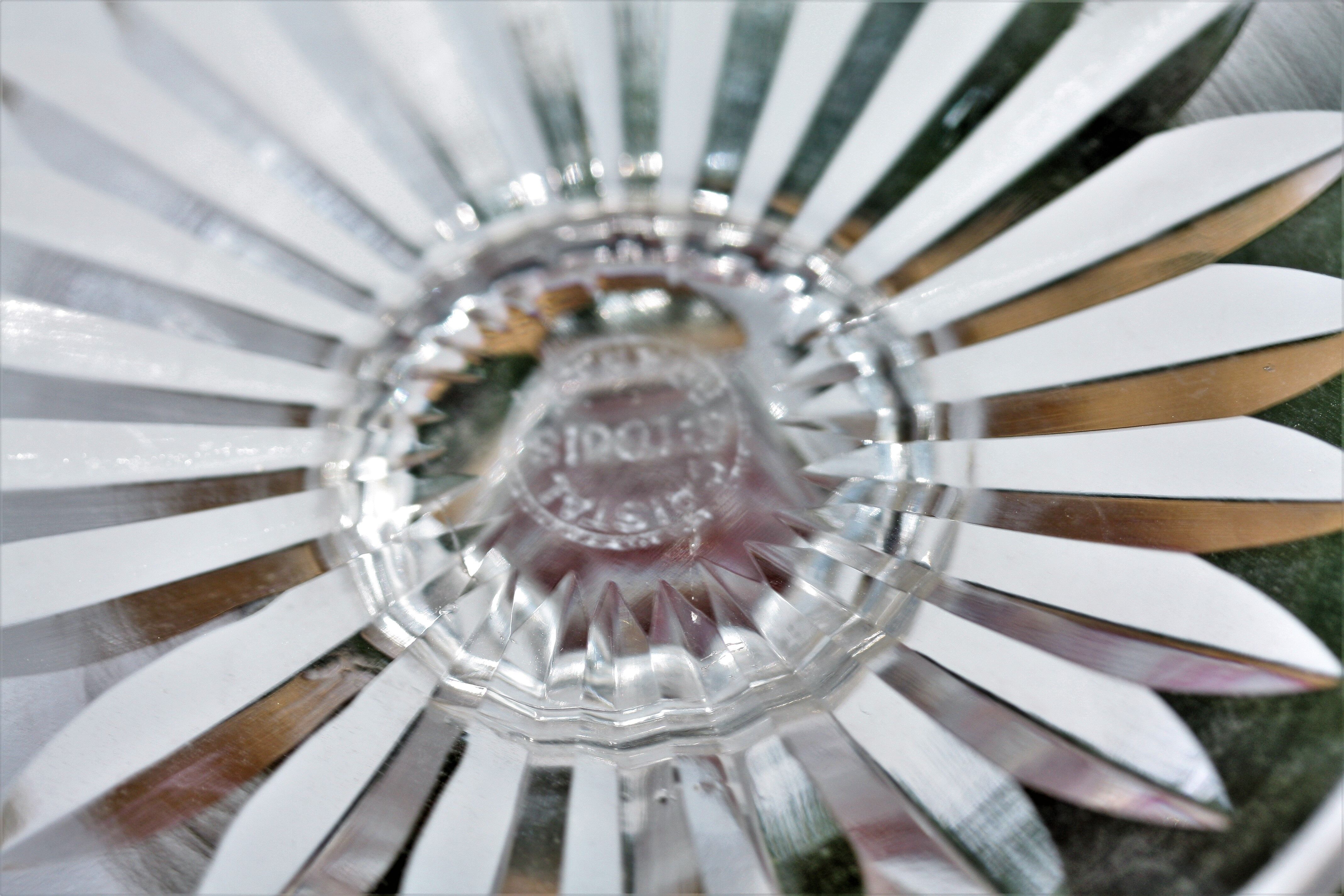 Rhine wine glass crystal St Louis Trianon