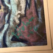 Original Swedish Still Life On Paper — Soft Arrangement By E. Holm — Mid‑Century — Glazed — 37 × 27 Cm (14.6" × 10.6")