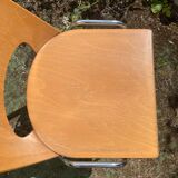 Pair of Baumann stackable Manhattan chairs