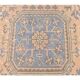 1970s Turkish Oushak Hand-Knotted Wool Rug 77x360