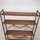 Italian Free Standing Teak Shelving Unit, 1950's